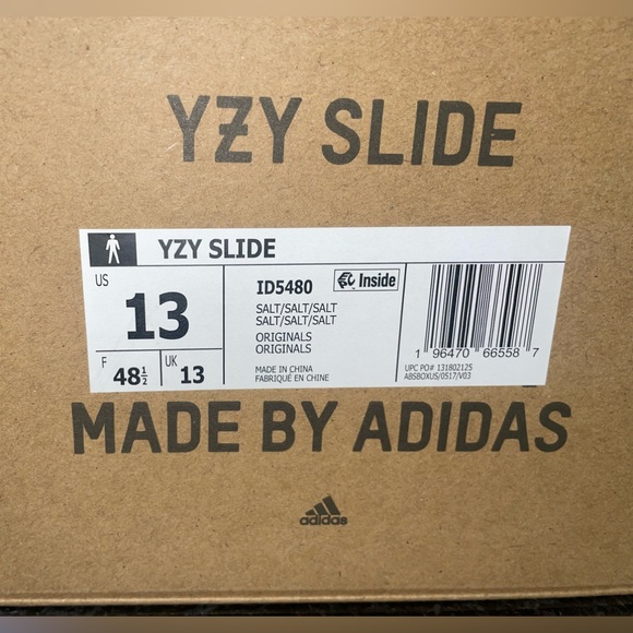 YEEZY Slides Salt - Picture 4 of 8